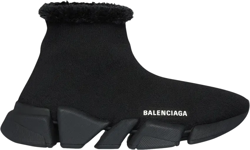  Balenciaga Wmns Recycled Speed 2.0 Sneaker &#039;Black&#039;