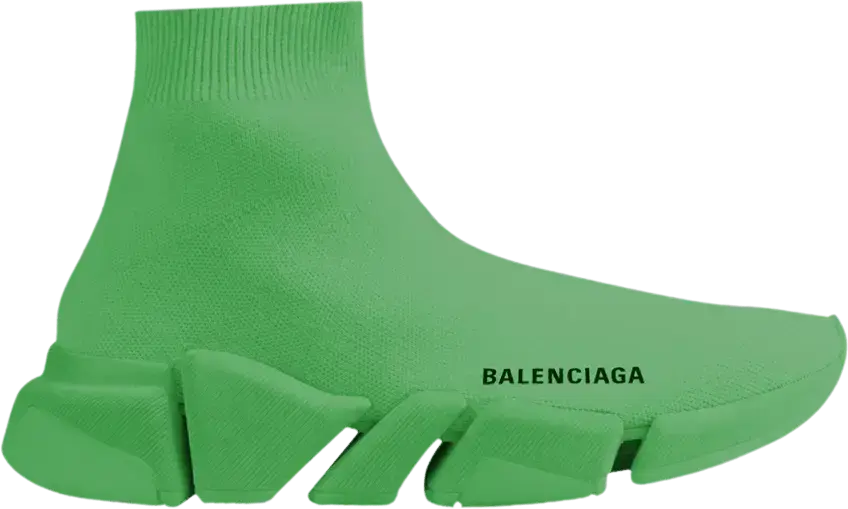  Balenciaga Wmns Speed 2.0 Sneaker &#039;Fluo Green&#039;