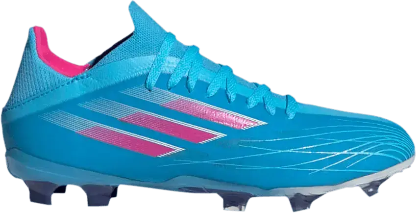 Adidas X Speedflow.1 FG J &#039;Sky Rush Team Shock Pink&#039;