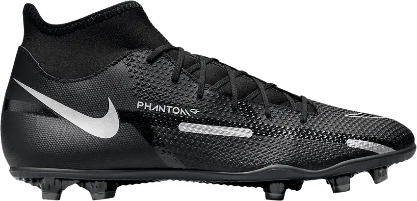  Nike Phantom GT2 Club DF MG &#039;Black Metallic Silver&#039;