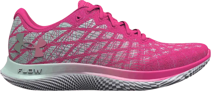  Under Armour Wmns Flow Velociti Wind 2 &#039;Electro Pink Sea Mist&#039;