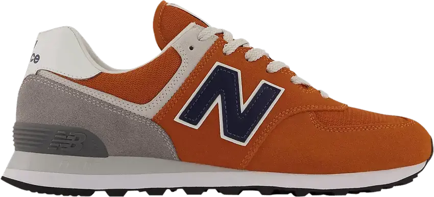  New Balance 574v2 Orange Navy