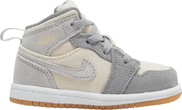  Jordan 1 Mid SE Coconut Milk Particle Grey (TD)