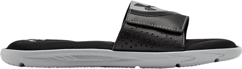  Under Armour Ignite VI Slide &#039;Black Steel&#039;