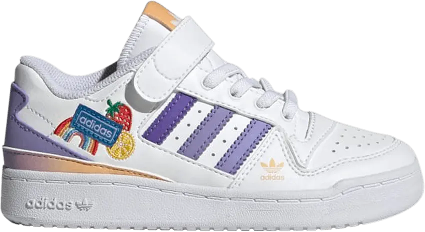  Adidas Forum Low J &#039;Fruits &amp; Rainbow Patches&#039;