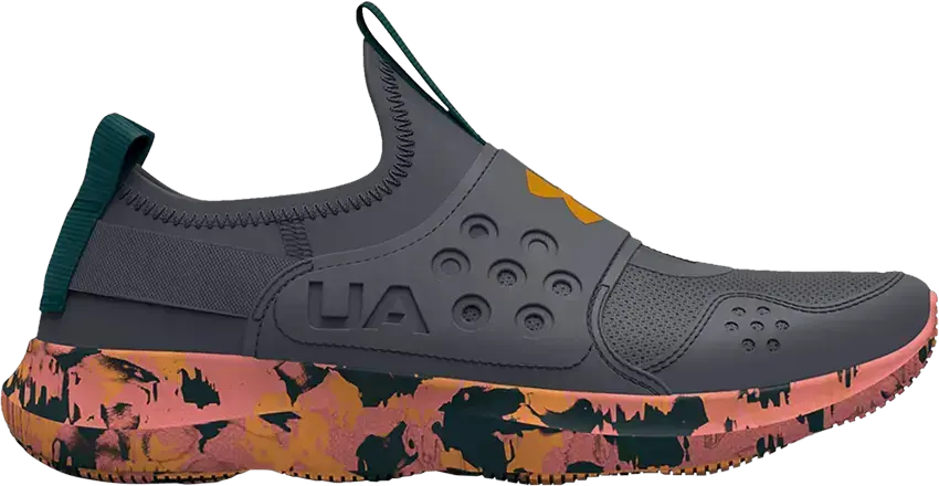  Under Armour Runplay GS &#039;Pitch Grey Batik Camo&#039;