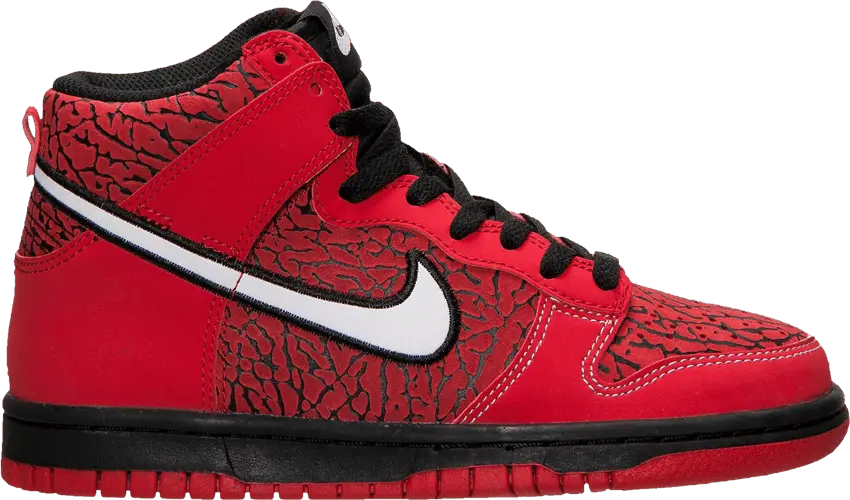  Nike Dunk High GS &#039;Red Elephant&#039;