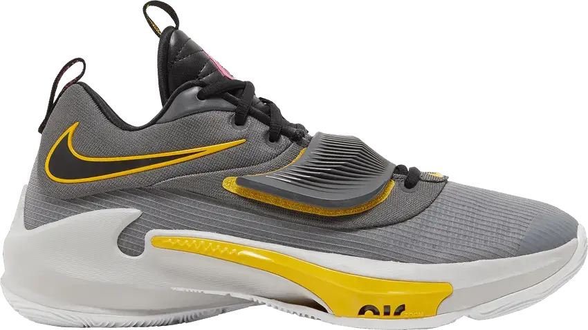  Nike Zoom Freak 3 &#039;Iron Grey Vivid Sulfur&#039;