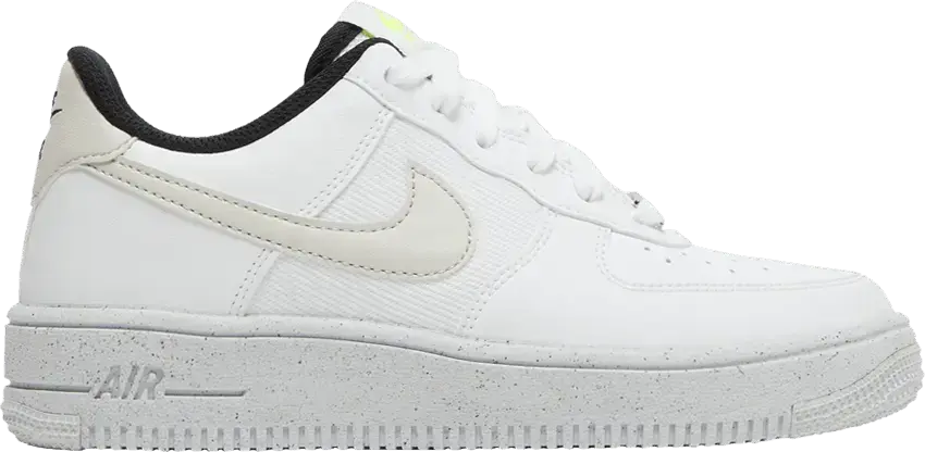  Nike Air Force 1 Low Crater Next Nature White Light Bone (GS)