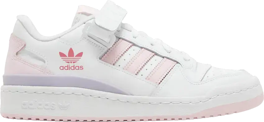 Adidas Wmns Forum Low &#039;White Clear Pink&#039;