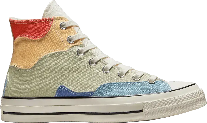  Converse Chuck 70 High &#039;Crafted Patchwork - Olive Aura&#039;