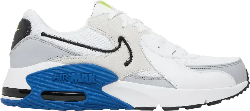 Nike Air Max Excee &#039;White Dark Royal Blue&#039;