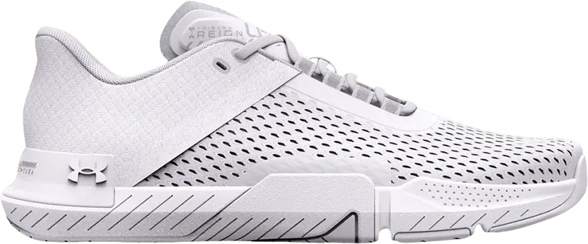  Under Armour Wmns TriBase Reign 4 &#039;Triple White&#039;