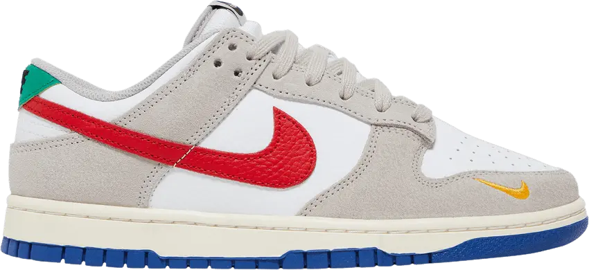  Nike Dunk Low Light Iron Ore Red Blue