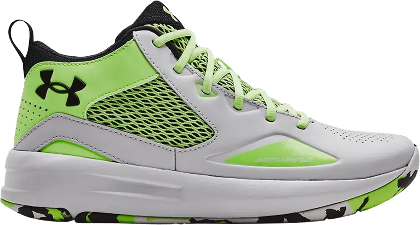 Under Armour Lockdown 5 &#039;Halo Grey Quirky Lime&#039;