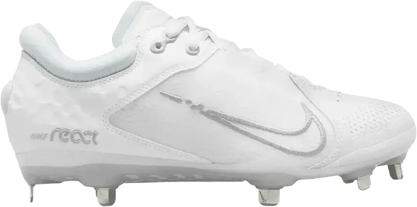  Nike Wmns Hyperdiamond 4 Elite &#039;White Pure Platinum&#039;