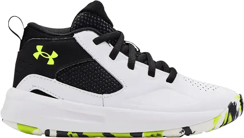  Under Armour Lockdown 5 PS &#039;White Black&#039;