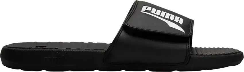  Puma Cool Cat Formstrip Slides &#039;Black White&#039;