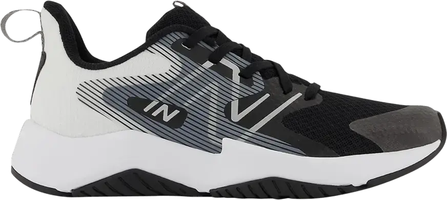  New Balance Rave Run v2 Big Kid X-Wide &#039;Black White&#039;