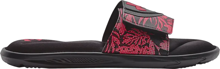  Under Armour Ignite 6 Graphic Strap Slide &#039;Black Beta&#039;