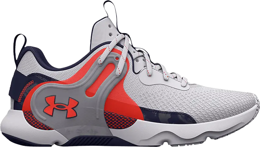  Under Armour HOVR Apex 3 Collegiate &#039;White Team Orange&#039;