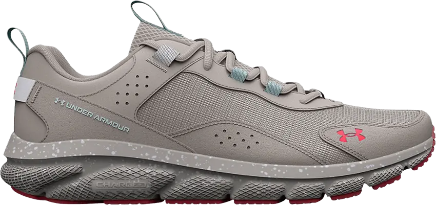  Under Armour Wmns Charged Verssert &#039;Grey Fuse Teal&#039;