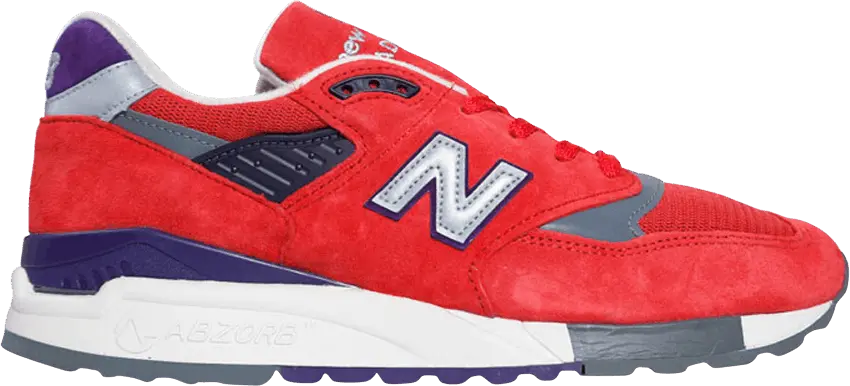  New Balance J. Crew x 998 Made in USA &#039;Inferno&#039;