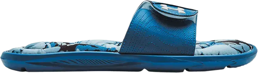  Under Armour Wmns Ignite 6 Graphic Footbed Slide &#039;Cruise Blue&#039;