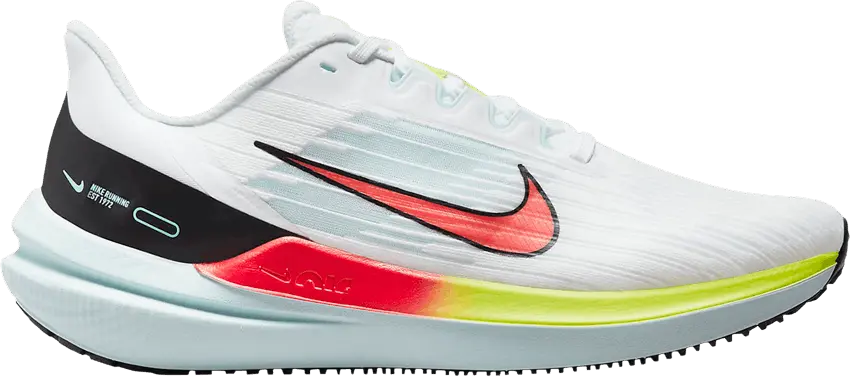  Nike Wmns Air Winflo 9 &#039;White Bright Crimson&#039;