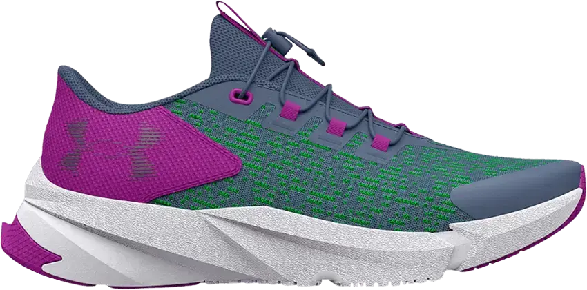  Under Armour Scramjet 5 GS &#039;Aurora Purple Strobe&#039;