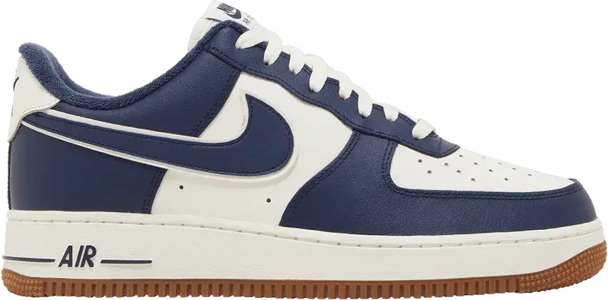  Nike Air Force 1 Low College Pack Midnight Navy