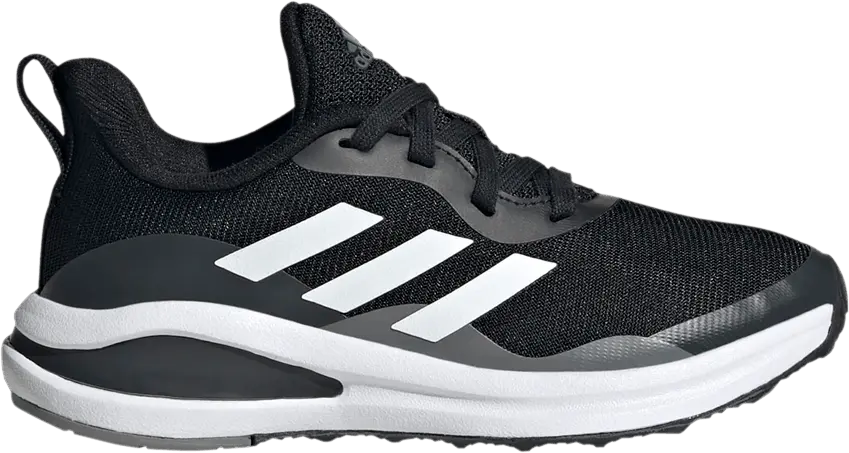  Adidas FortaRun J &#039;Black White Grey&#039;