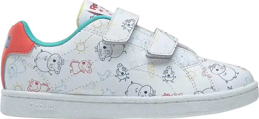  Reebok Peppa Pig x Royal Complete Little Kid &#039;Family Pigs&#039;