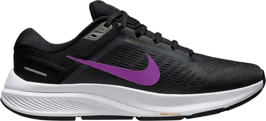Nike Air Zoom Structure 24 &#039;Anthracite Vivid Purple&#039;