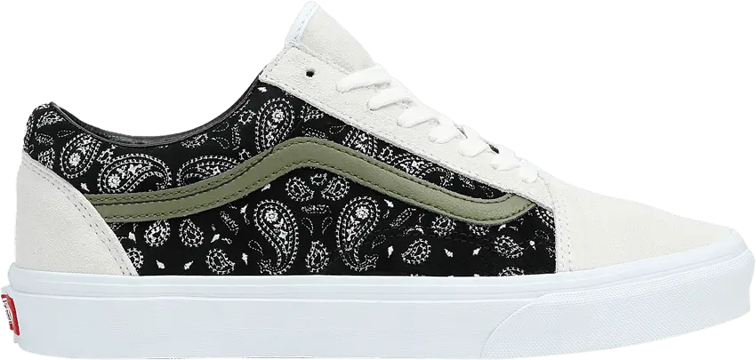  Vans Old Skool &#039;Paisley - Black White&#039;