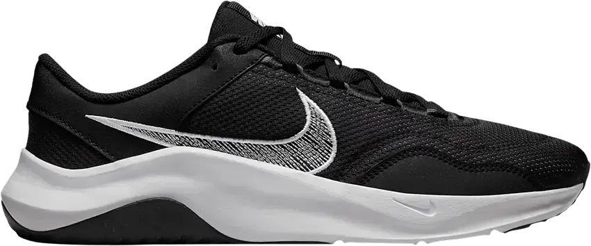  Nike Legend Essential 3 Next Nature &#039;Black White&#039;