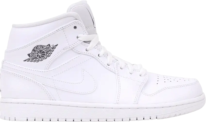  Jordan 1 Mid White Cool Grey (2014)