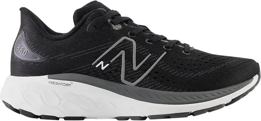  New Balance Fresh Foam X 860v13 Big Kid Wide &#039;Black Magnet&#039;