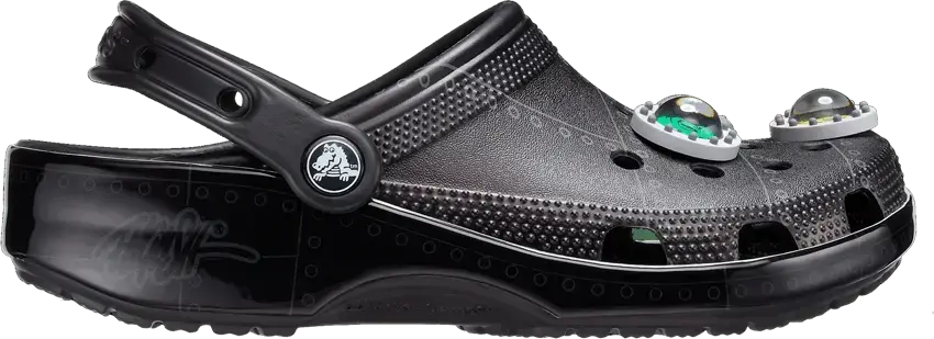  Crocs Ron English x Classic Clog &#039;Area 54 - Black&#039;
