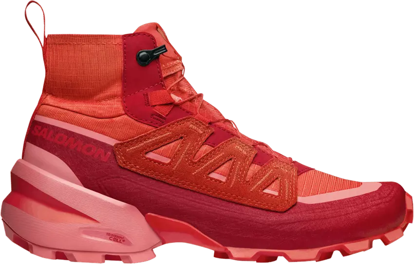  Salomon MM6 Maison Margiela x Wmns Cross Hike Mid &#039;Fiery Red&#039;