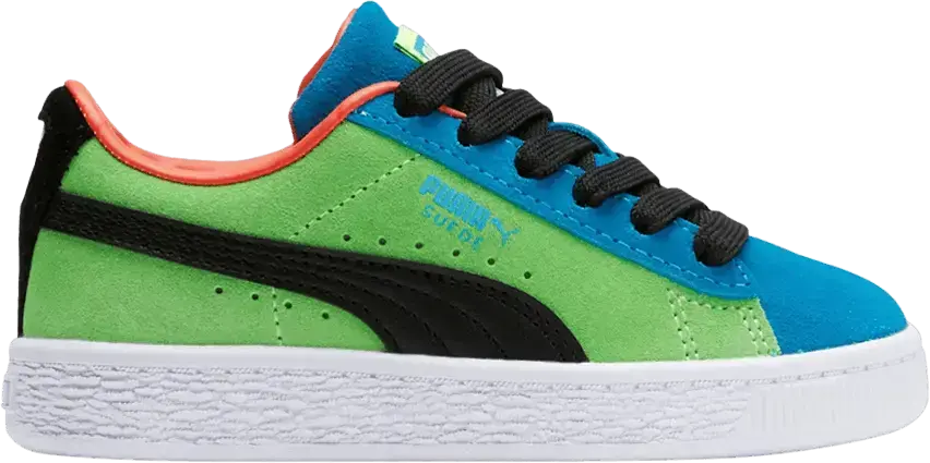  Puma Suede Little Kid &#039;Water Fight&#039;