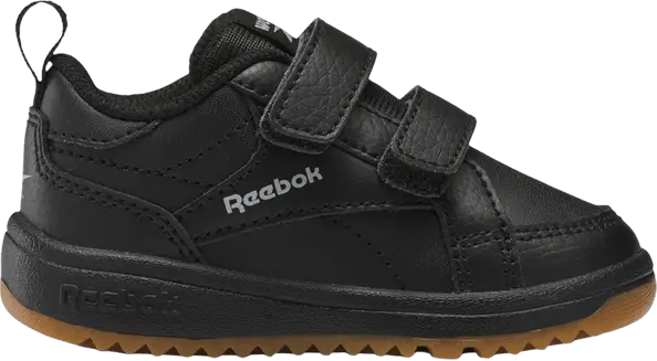  Reebok Weebok Clasp Low Toddler &#039;Black Gum&#039;