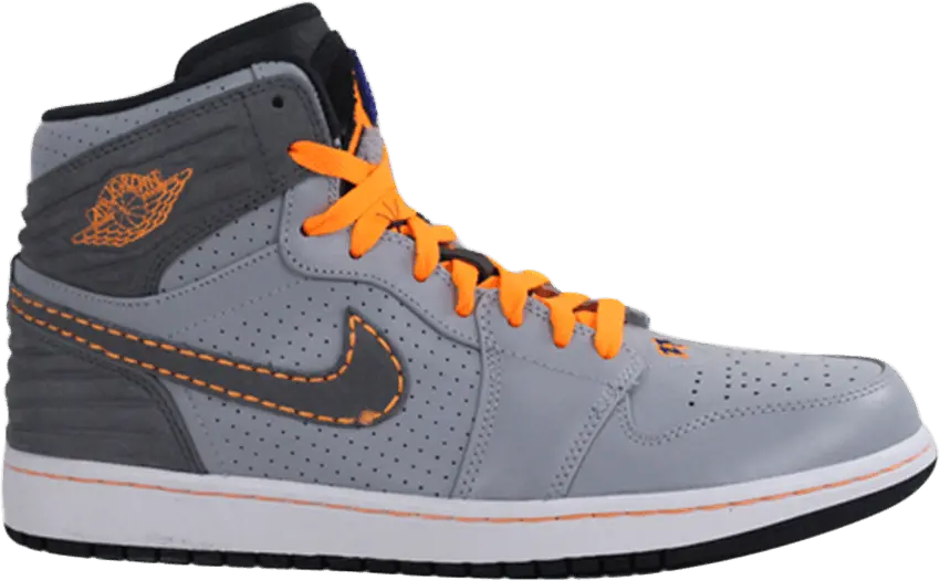  Jordan 1 Retro 93 Wolf Grey Orange