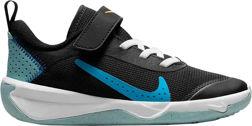  Nike Omni Multi-Court PS &#039;Black Blue Lightning&#039;