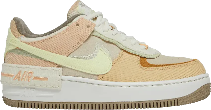  Nike Air Force 1 Low Shadow Coconut Milk Coudroy (Women&#039;s)