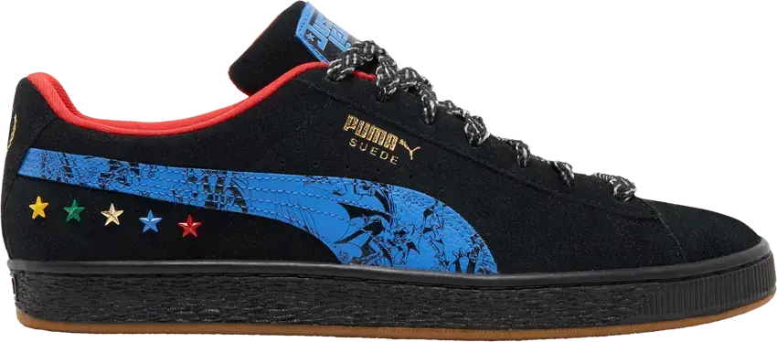  Puma Suede DC Justice League Black Bluemazing