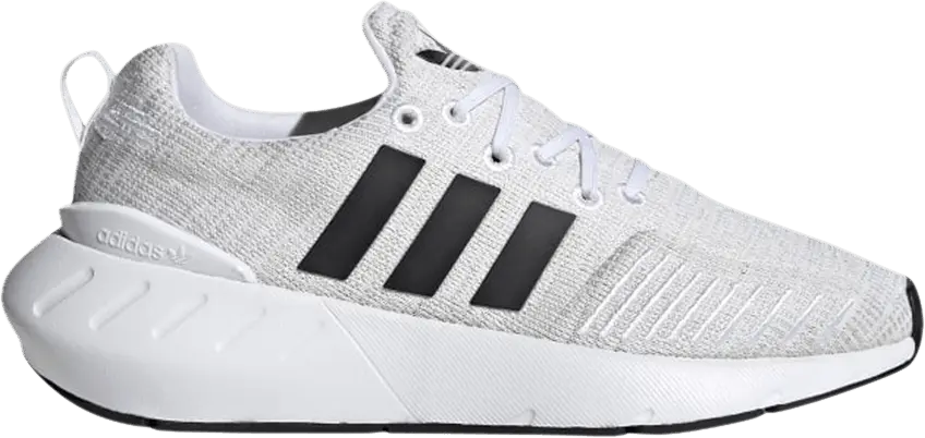  Adidas Swift Run 22 J &#039;White Grey&#039;