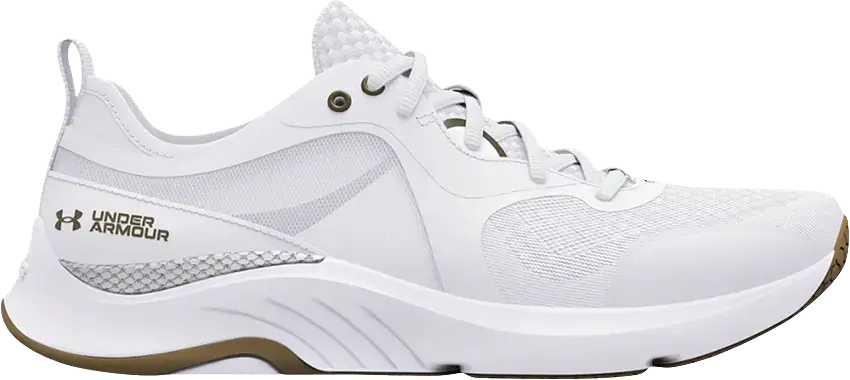 Under Armour Wmns HOVR Omnia Metallic &#039;White Metallic Gold Luster&#039;