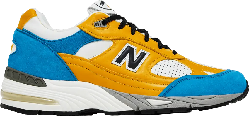  New Balance 991 MiUK SNS Blue Yellow