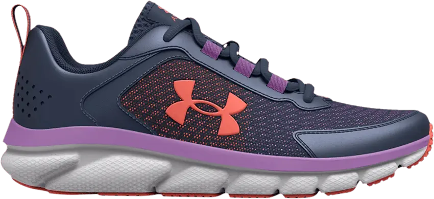  Under Armour Assert 9 Pearl GS &#039;Utility Blue Vivid Lilac&#039;